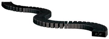 Bachmann KABELSCHLANGE FLEX II - Flexible Kabelleitung - Schwarz von LumaTech