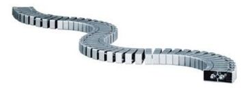 Bachmann KABELSCHLANGE FLEX II - Flexible Kabelleitung - Silber von LumaTech