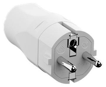 Bachmann Netzanschluss - 2-polig (S) - 250 V - weiß von LumaTech