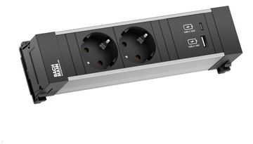 Bachmann Power Frame - Drinnen - Typ F - 2 AC-Ausgänge - 220 mm - 1 Stück(e) von LumaTech