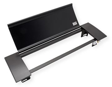 Bachmann POWER FRAME COVER 915.028schwarz ALU 4-fach RAL9005 von LumaTech