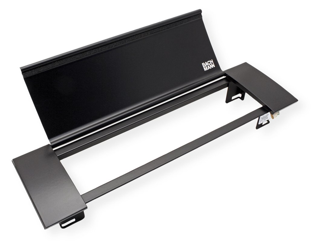 Bachmann POWER FRAME COVER 915.028schwarz ALU 4-fach RAL9005