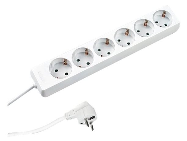 Bachmann SELLY - Steckdosenleiste - Ausgangsanschlüsse: 6 (6 x Spannung)