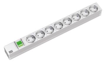 Bachmann Steckdosenleiste (Rack - einbaufähig) - Ausgangsanschlüsse: 8 - 1U - 48.3 cm (19) von LumaTech
