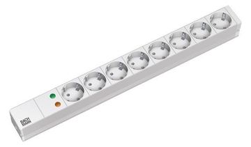 Bachmann Steckdosenleiste (Rack - einbaufähig) - Ausgangsanschlüsse: 8 - 1U - 48.3 cm (19) von LumaTech