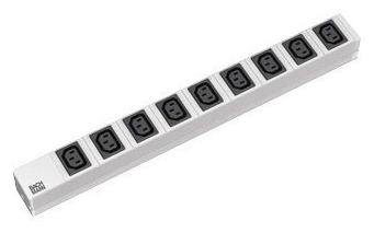 Bachmann Steckdosenleiste (Rack - einbaufähig) - Eingabe, Eingang IEC 60320 C20 - Ausgangsanschlüsse: 9 von LumaTech