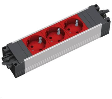 Bachmann Steckdosenleiste STEP ALU 3XCEE7/3 RTGST18I3 von LumaTech