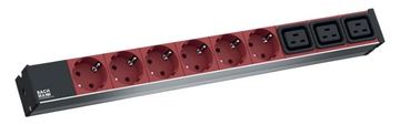 Bachmann Stromverteilungseinheit (Rack - einbaufähig) - Wechselstrom 230 V - 1-phasig - Eingabe, Eingang IEC 60320 von LumaTech