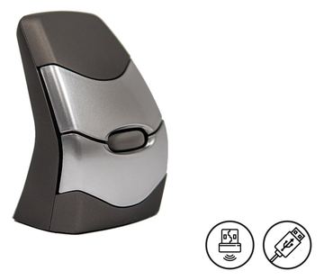Bakker Elkhuizen DXT Precision - Maus - rechts- und linkshändig - kabellos - RF - kabelloser Empfänger (USB) von LumaTech
