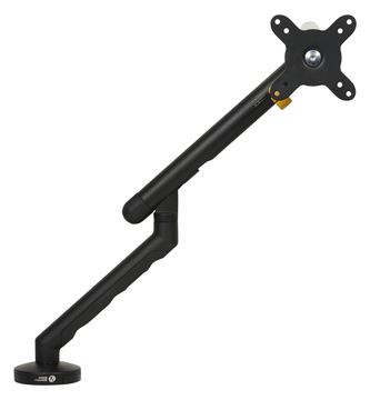 Bakker Elkhuizen Flexible Single - Befestigungskit - verstellbarer Arm - für Monitor - Aluminium - Schwarz von LumaTech