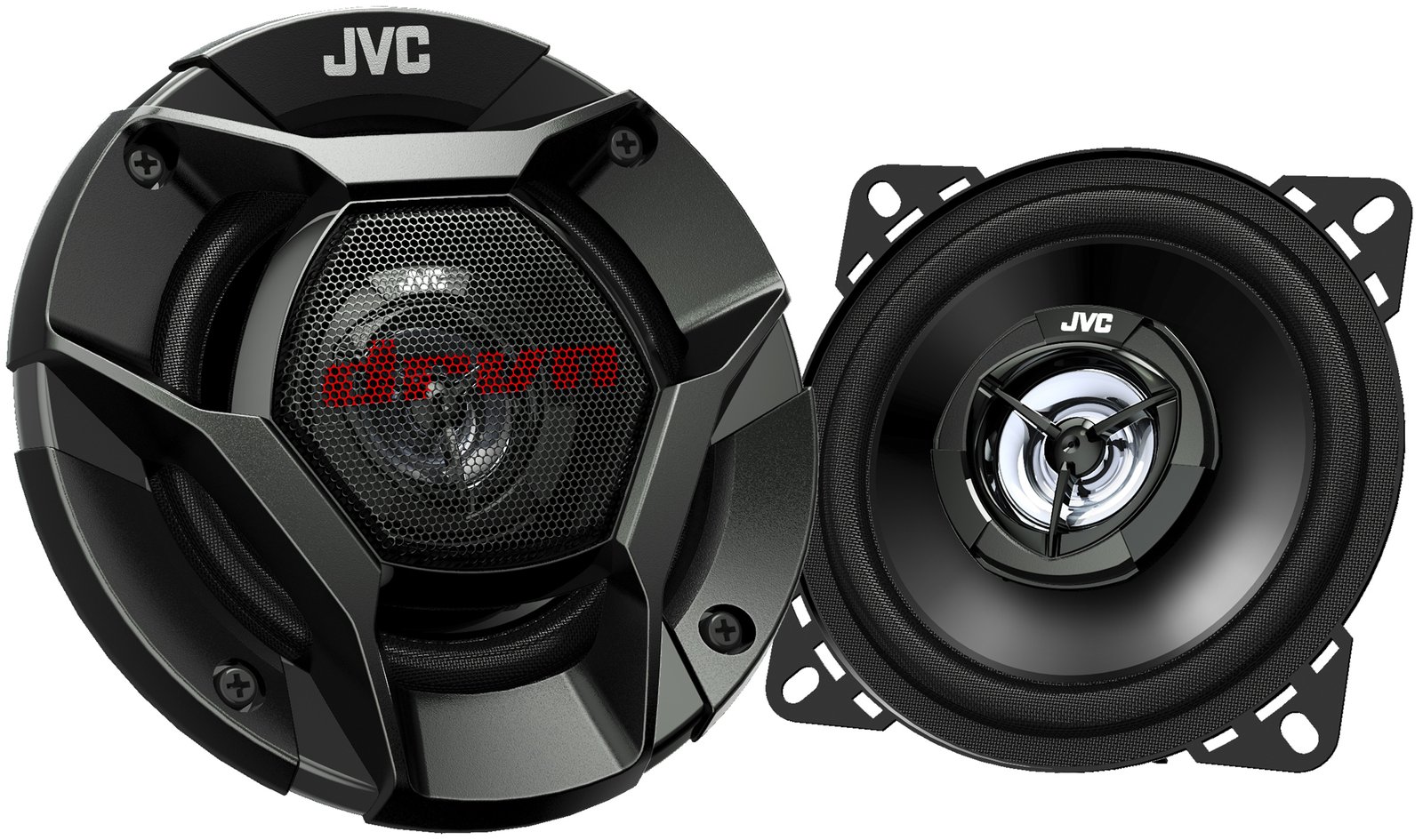 JVC CS-DR420 - DRVN - Lautsprecher - für KFZ - 35 Watt - zweiweg - koaxial - 100 mm (4")