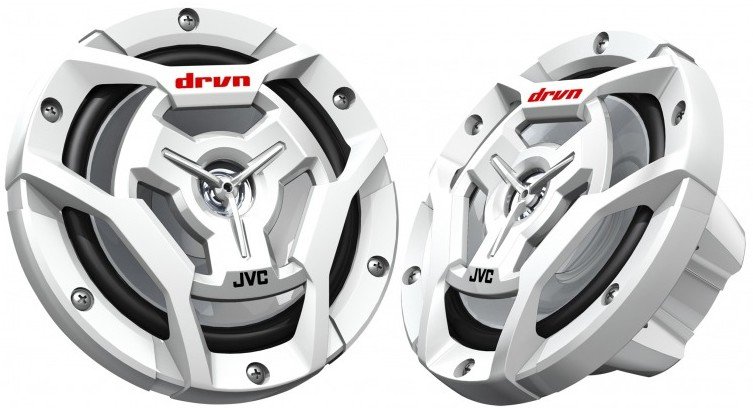 JVC CS-DR6201MW - Lautsprecher - für Boote - 50 Watt - zweiweg - koaxial - 160 mm (6.5")