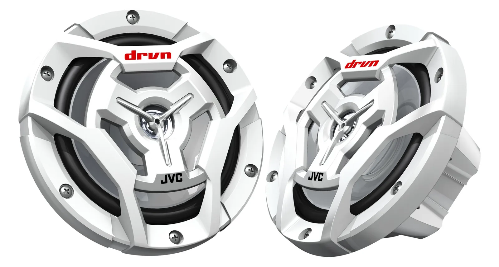 JVC CS-DR6201MW - Lautsprecher - für Boote - 50 Watt - zweiweg - koaxial - 160 mm (6.5"), Ansicht 2