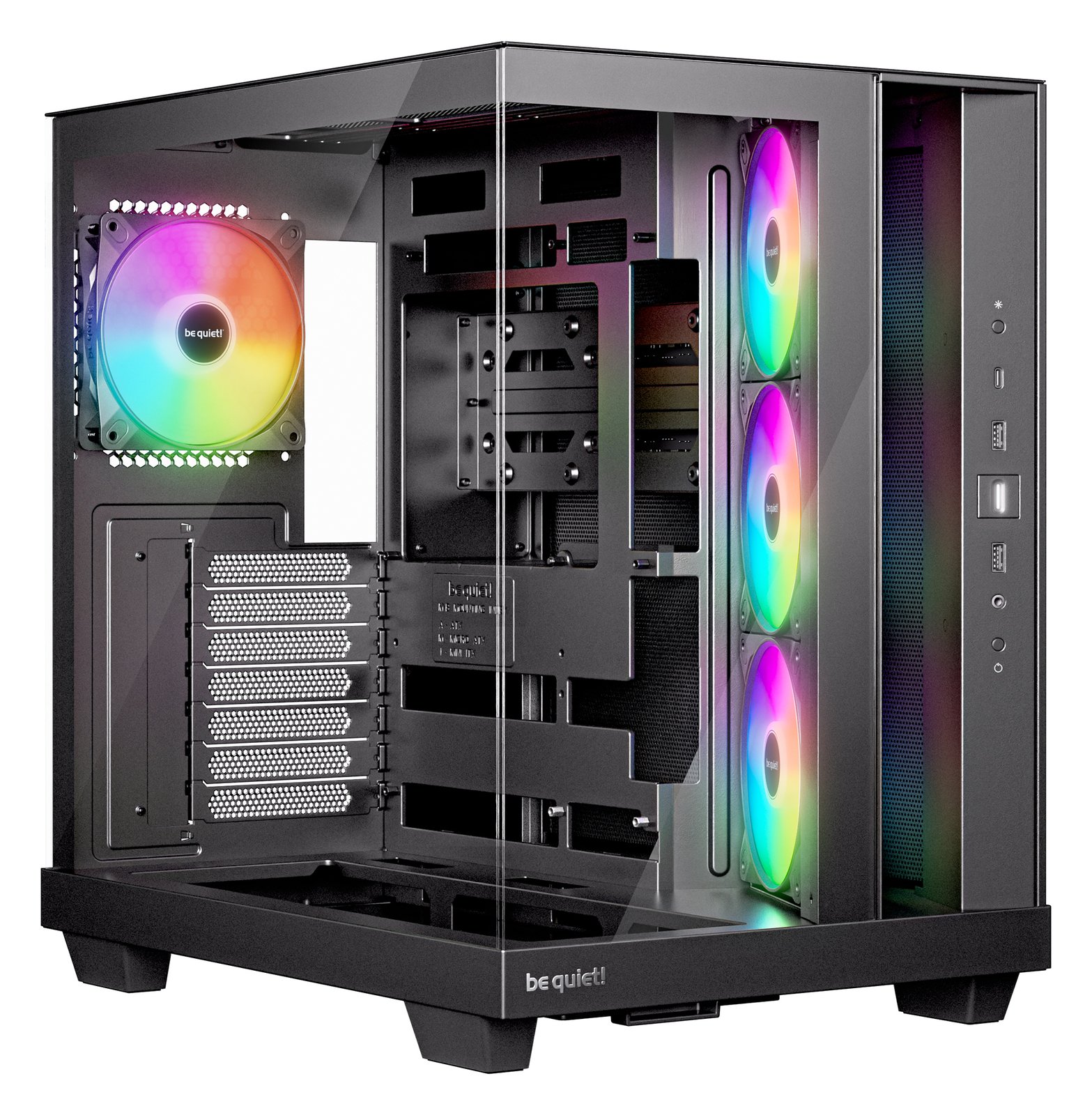 Be Quiet! Geh Light Base 500 LX Black - Gehäuse - ATX