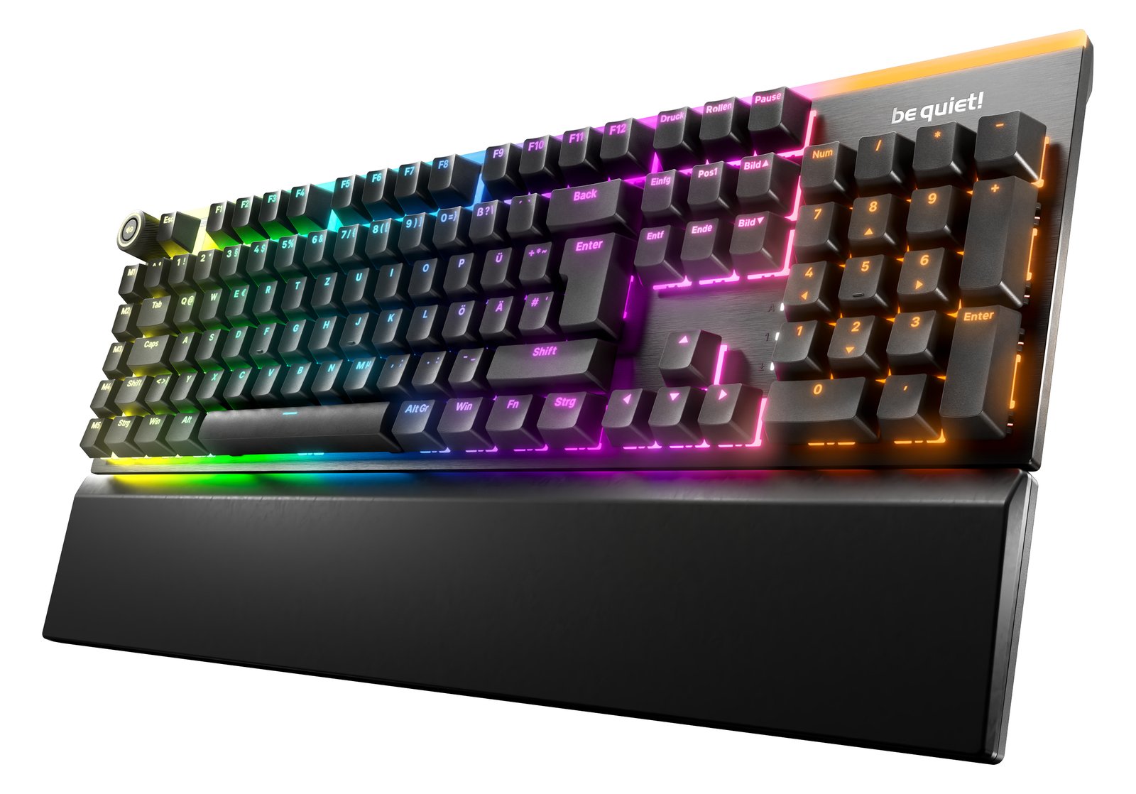 Be Quiet! Light Mount Silent Gaming Tastatur RGB - Tastatur - TL: Deutsch, QWERTZ