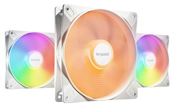 Be Quiet! Light Wings LX - Gehäuselüfter - PWM High-Speed - 140 mm - weiß (Packung mit 3) von LumaTech