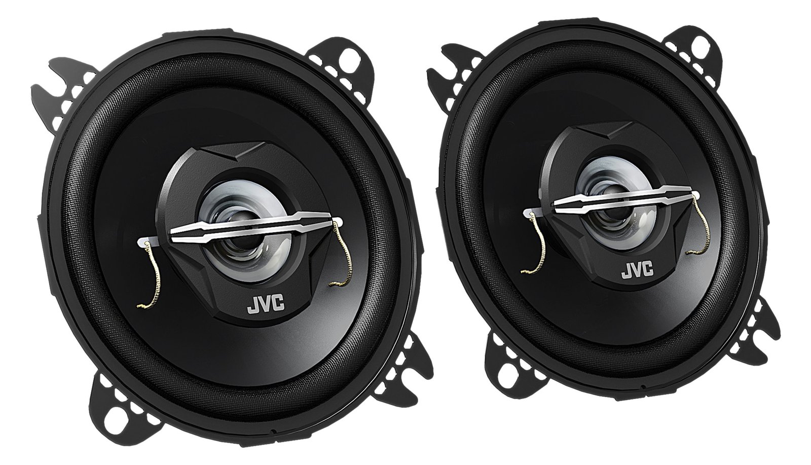 JVC CS-J420X - Lautsprecher - für KFZ - 21 Watt - zweiweg - koaxial - 100 mm (4")