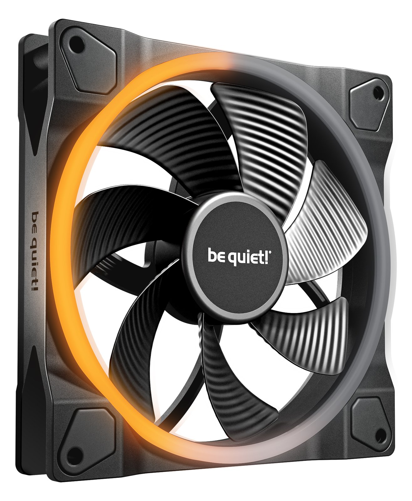 Be Quiet! Light Wings PWM Lüfter 140mm Reverse Black - Gehäuse-Lüfter - 25,5 dB