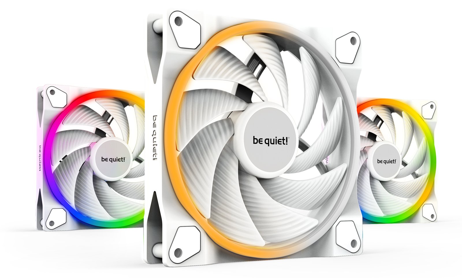 Be Quiet! Lüfter 140*140*25 Light Wings White PWM speed 3x