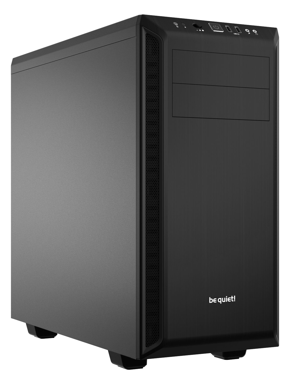 Be Quiet! PURE BASE 600 - Tower - ATX - ohne Netzteil (ATX / PS/2) - schwarz