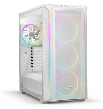 Be Quiet! SHADOW BASE 800 FX - Midi-Tower - E-ATX - Seitenteil mit Fenster (gehärtetes Glas) - Weiß von LumaTech
