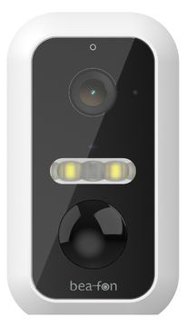 Bea-fon Safer 3L - IP-Sicherheitskamera - Draußen - Kabellos - Amazon Alexa & Google Assistant - Wand - Schwarz - Weiß von LumaTech