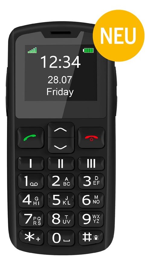 Bea-fon Silver Line SL230 - Feature Phone - microSD slot