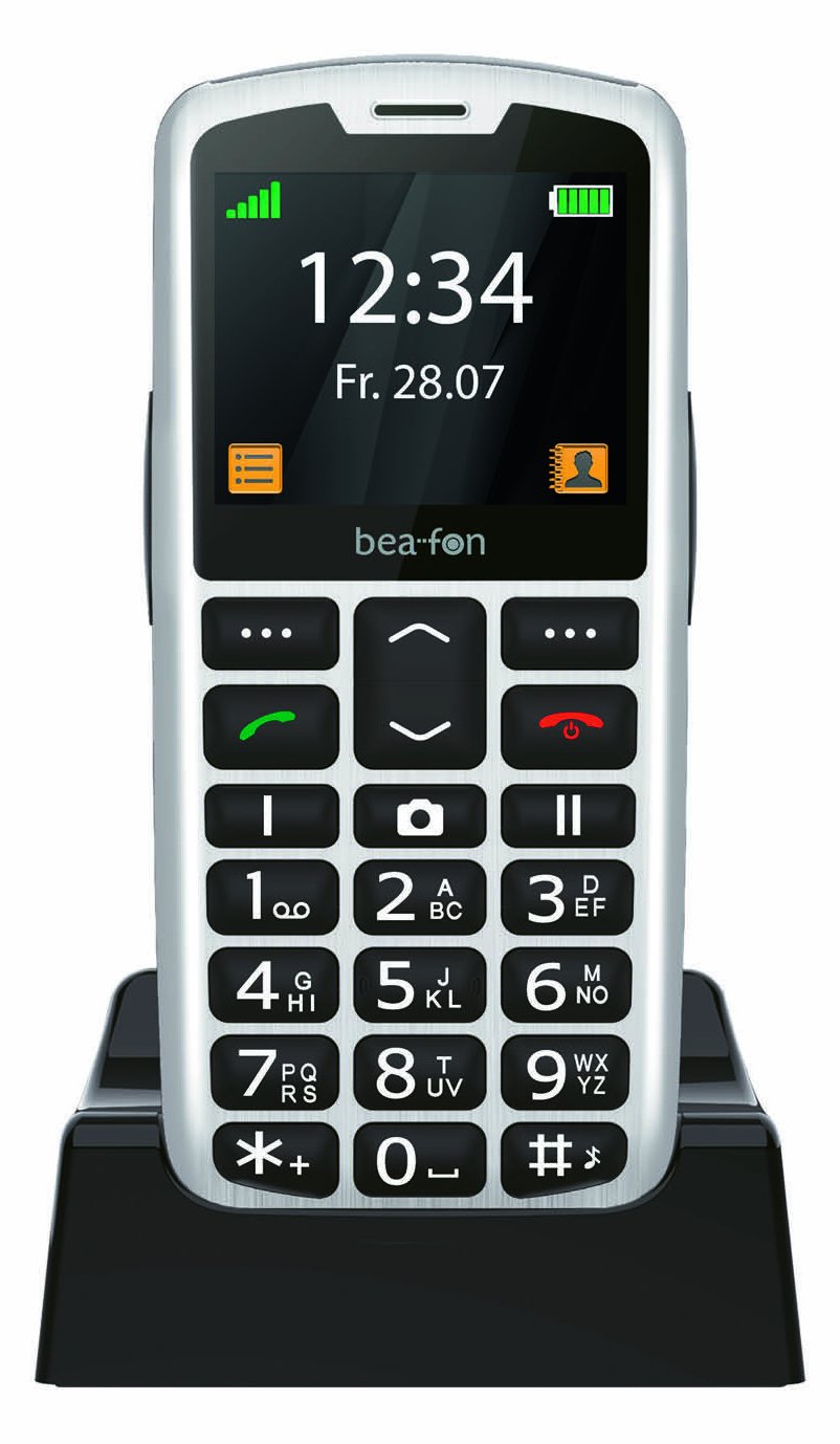 Bea-fon SL260 ohne Netzteil silber - 16 GB - 800 mAh