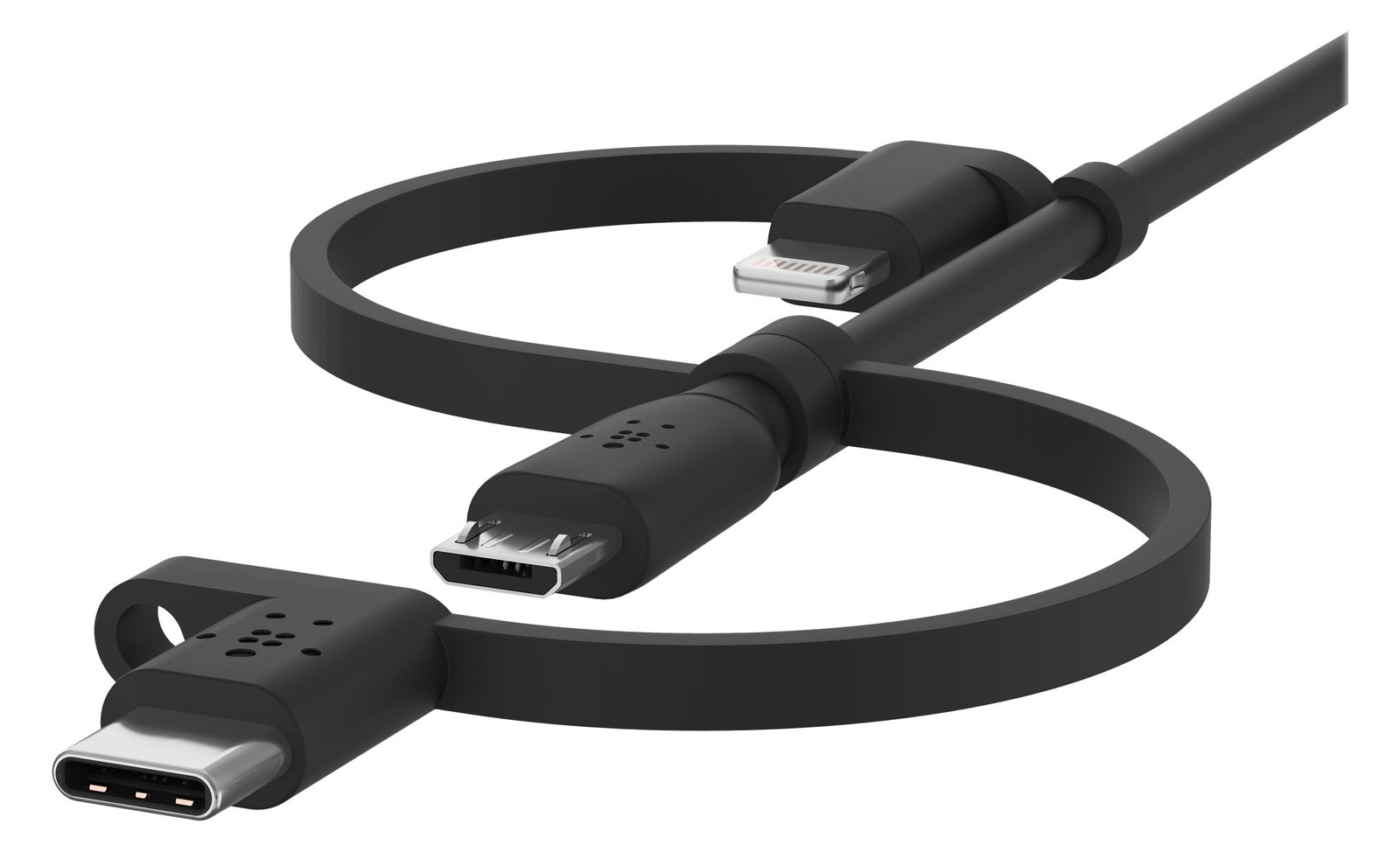 Belkin BOOST CHARGE Universal - USB-Kabel - USB männlich zu Micro-USB Typ B, Lightning, 24 pin USB-C männlich von LumaTech