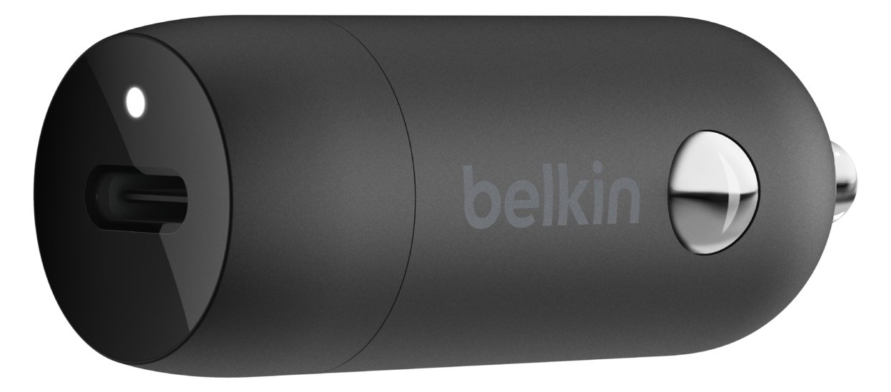 Belkin BoostCharge - Auto-Netzteil - 30 Watt - 3 A - Fast Charge (24 pin USB-C)