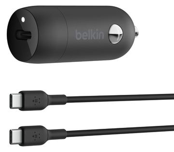 Belkin BoostCharge - Auto-Netzteil - 30 Watt - 3 A - Fast Charge, Power Delivery 3.1 (24 pin USB-C) von LumaTech