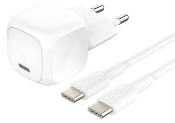 Belkin BoostCharge - Netzteil - kompakt - 20 Watt - Fast Charge, PD 3.1/PPS (24 pin USB-C) von LumaTech