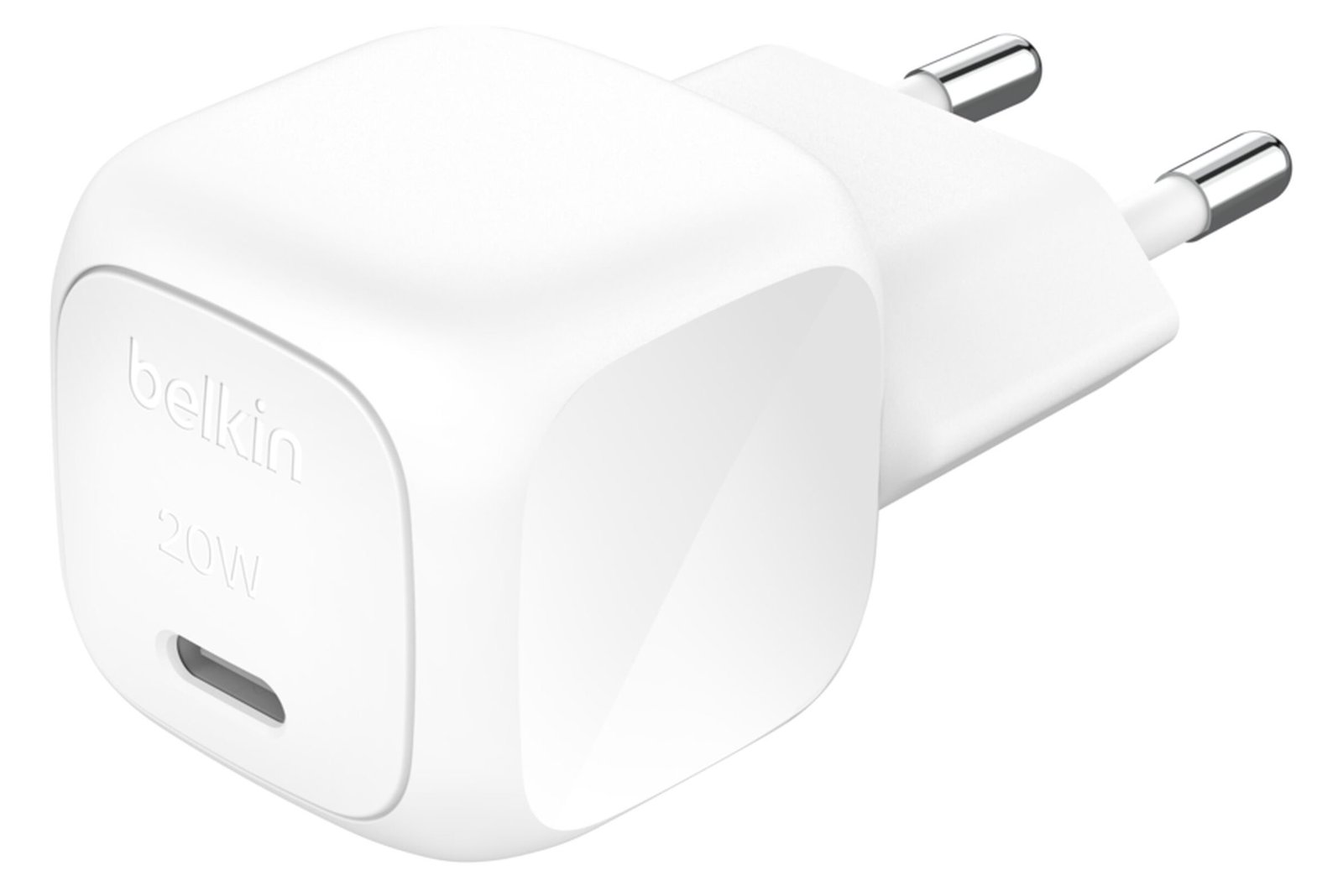 Belkin BoostCharge - Netzteil - kompakt - 20 Watt - Power Delivery 3.1, Fast Charge (24 pin USB-C)