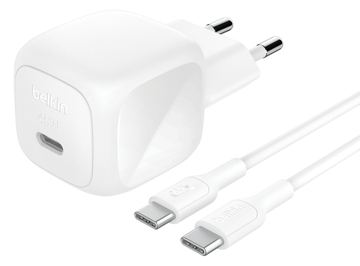 Belkin BoostCharge - Netzteil - kompakt - 45 Watt - Fast Charge, PD 3.1/PPS (24 pin USB-C) von LumaTech