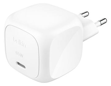 Belkin BoostCharge - Netzteil - kompakt - 65 Watt - Power Delivery 3.1 (24 pin USB-C) von LumaTech