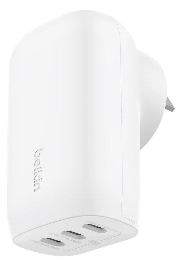 Belkin BoostCharge - Netzteil - PPS Technology - 67 Watt - 3.25 A - Fast Charge, PD 3.0, Power Delivery 3.1 -
