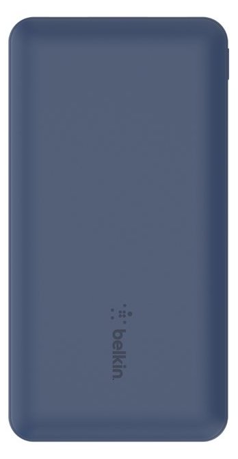 Belkin BoostCharge - Powerbank - 10000 mAh - 18 Watt - 3 Ausgabeanschlussstellen (2 x USB, 24 pin USB-C) - blau
