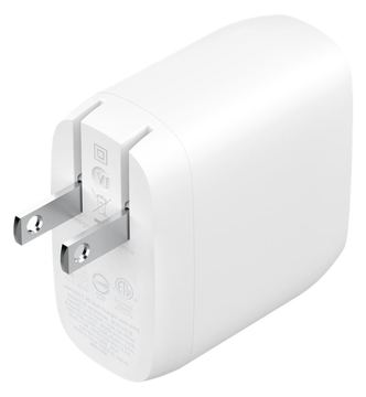 Belkin BoostCharge Pro - Netzteil - 60 Watt - 2.7 A - Fast Charge, Power Delivery 3.1 - 2 Ausgabeanschlussstellen von LumaTech