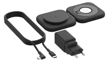 Belkin BoostCharge Pro 2-in-1 - Induktive Ladematte + AC-Netzteil - 15 Watt - Fast Charge (magnetisch) von LumaTech