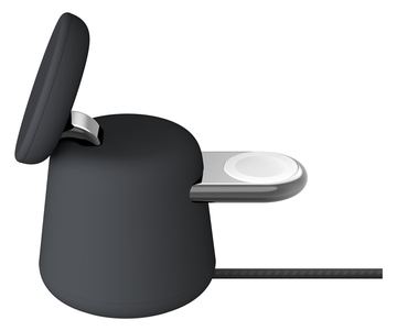 Belkin BoostCharge Pro Kabellose 2-in-1-Ladestation mit Qi2 (15W) Charcoal von LumaTech
