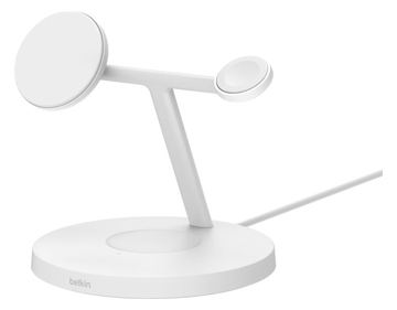 Belkin BoostCharge Pro kabellose 3-in-1-Ladestation mit Qi2 (15W) weiß von LumaTech