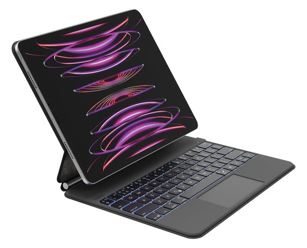 Belkin Pro KEYBOARD WITH CASE AND MAGN - Grafiktablett - TL: Deutsch, QWERTZ