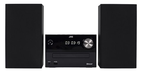 JVC UX-C25DAB - Heim-Audio-Mikrosystem - Schwarz - 1 Disks - 14 W - 30 - 20000 Hz - DAB+ - FM