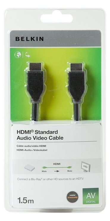 Belkin Standard - HDMI-Kabel - HDMI (M) bis HDMI (M)