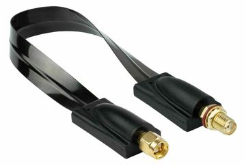 kabelmeister Koaxial HF Fensterdurchführung SMA St-Bu 0.2m von LumaTech
