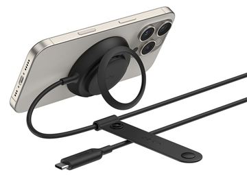 Belkin UltraCharge 25w Qi2 Pad w kickstand BK - Kabel - Digital/Daten von LumaTech