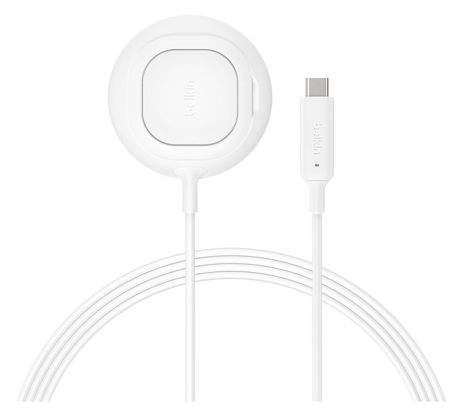 Belkin UltraCharge Ladepad Qi2 25W mit Standfu? wei? WIA013hqWH