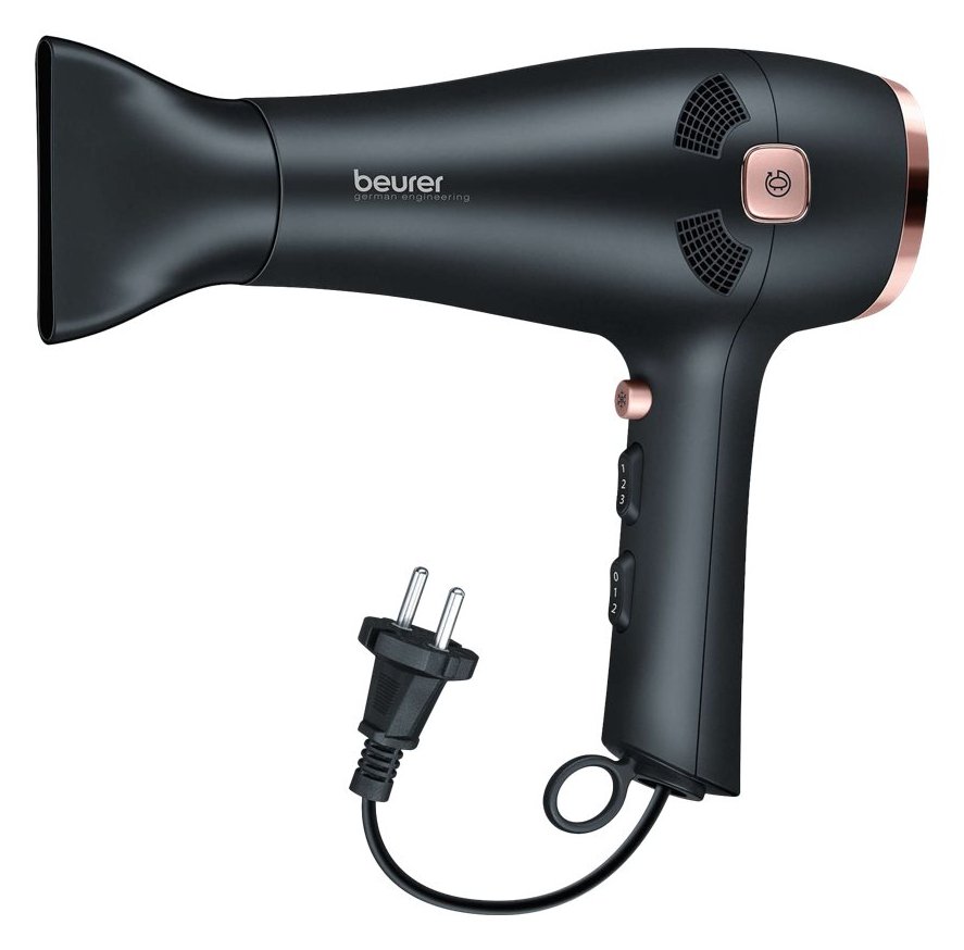 Beurer HC 55 - Föhn - Schwarz/Rosa