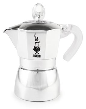 Bialetti Dama Pure Ice - Mokka-Kanne - 0,18 l - Metallisch - Aluminium - 3 Tassen - Dama Pure Ice von LumaTech