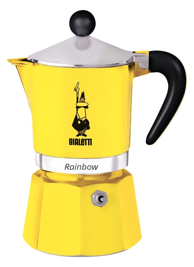 Bialetti Rainbow - Kaffeemaschine - Gelb